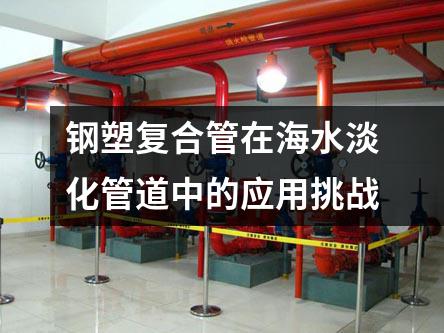 鋼塑復(fù)合管在海水淡化管道中的應(yīng)用挑戰(zhàn)