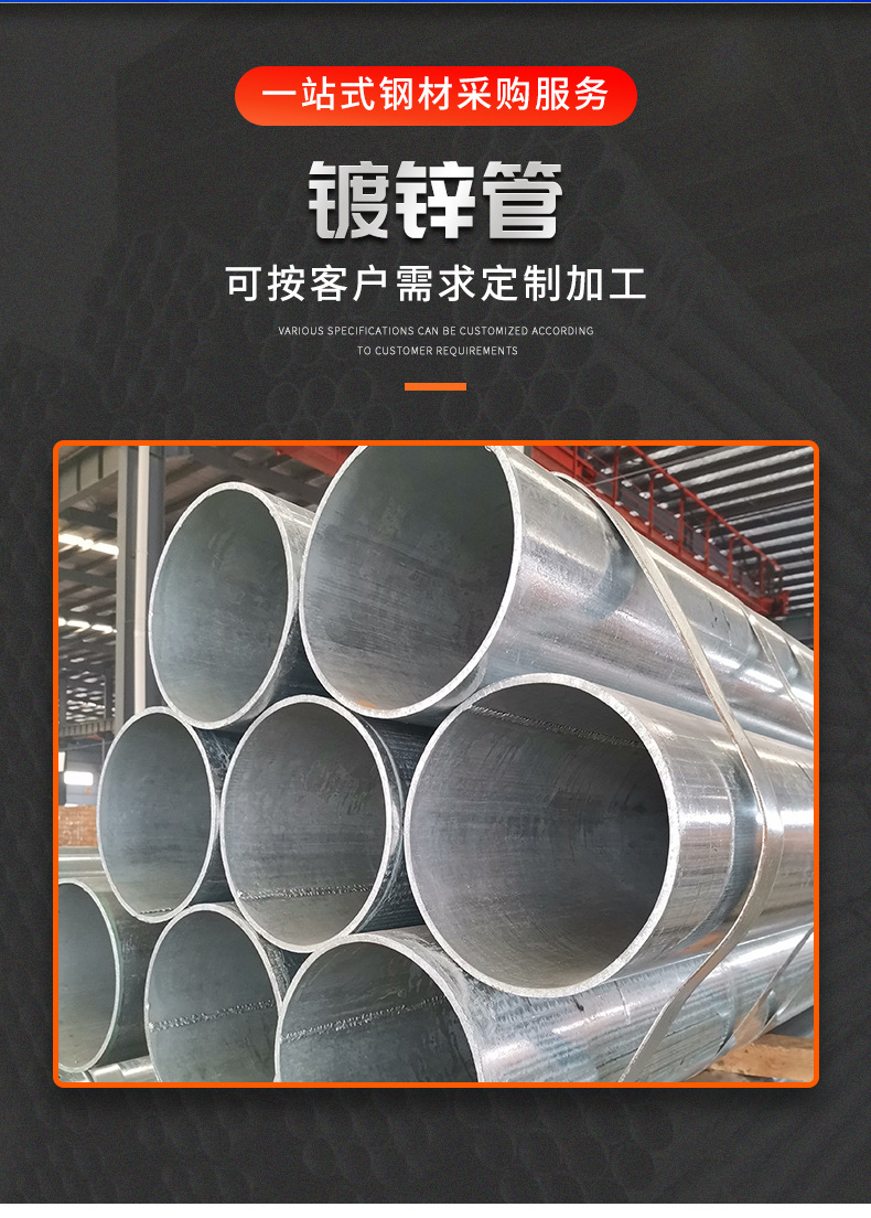 友發(fā)牌鍍鋅管 廠家直銷 現(xiàn)貨供應